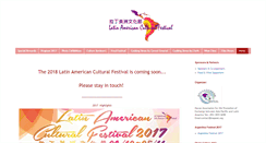 Desktop Screenshot of latinamericanfestival.org